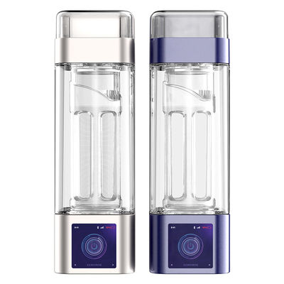 Buen precio 350 ml Botella de generador de hidrógeno Botella de agua H2 2000ppb - 9000ppb en línea