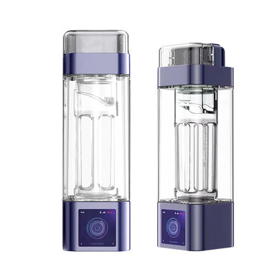Buen precio Grado alimenticio Tritán Material Hidrógeno Botella de agua Logotipo UV Imprimible en línea
