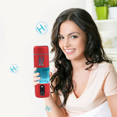 Buen precio Logotipo personalizado Botella de agua alcalina de hidrógeno Generador de botellas de hidrógeno 800g en línea