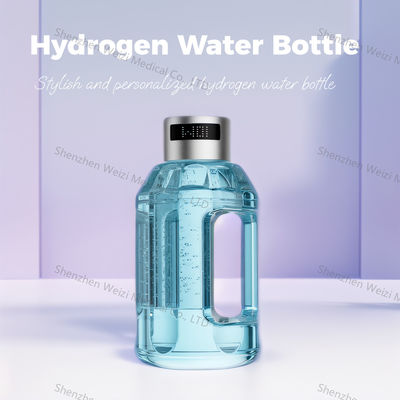 Good price Botella de agua hidrogenada de iones negativos recargable de 1500 ppm Gran capacidad en línea
