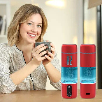Good price SPE PEM Electrolisis de agua Botella portátil de agua de hidrógeno 2000ppb Control táctil en línea