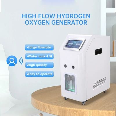 Good price Máquina de inhalación de gas marrón de electrolización de hidrógeno de 6000 ml Generador de terapia de inhalación de hidrógeno PEM de 2000 ml en línea